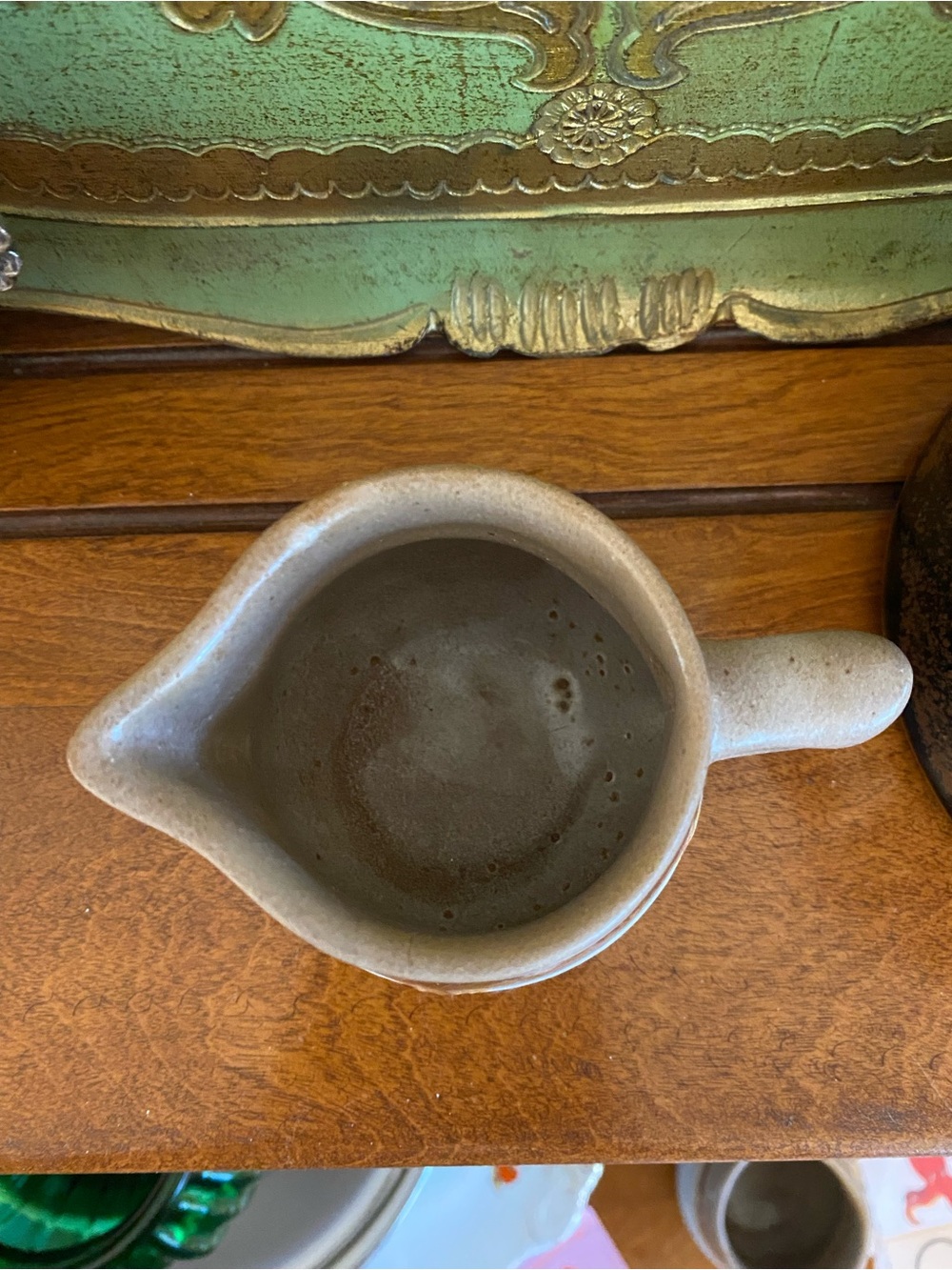 1970s Vintage Laurentian Pottery "Tundra" Creamer and Sugar Bowl - Picture 6 of 14